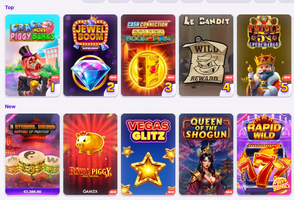 Slots robocat